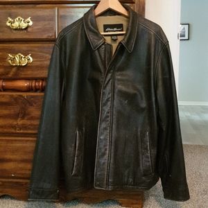 Genuine Eddie Bauer Black Mechanic's Jacket